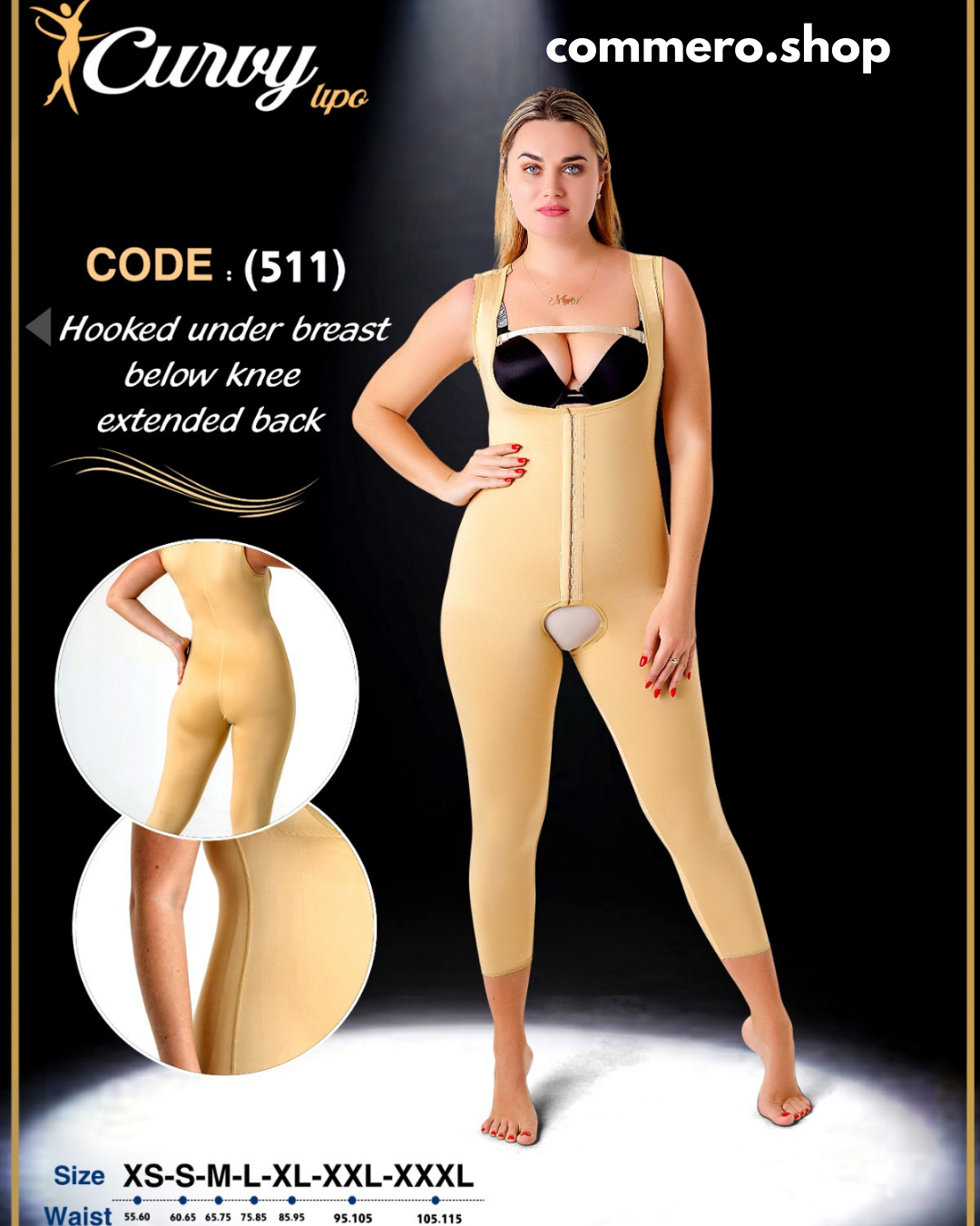 بدلة تحت الركبة ضھر عال