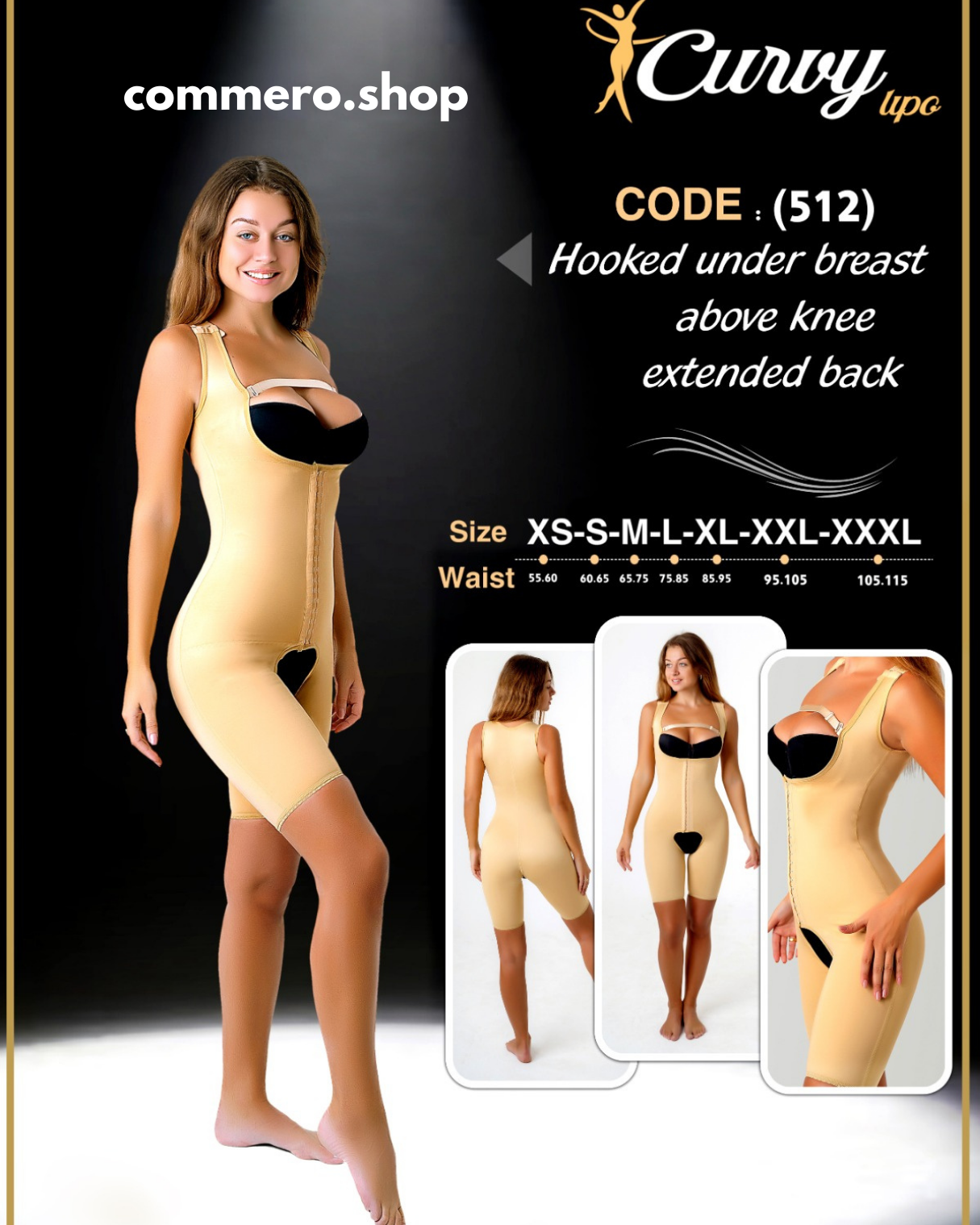 بدلة فوق الركبة ضھر عال