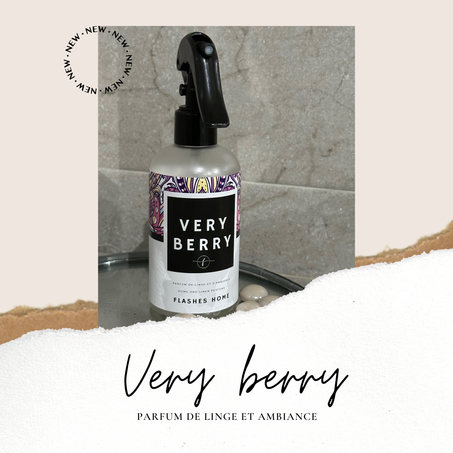 Parfum de linge et ambiance VERY BERRY