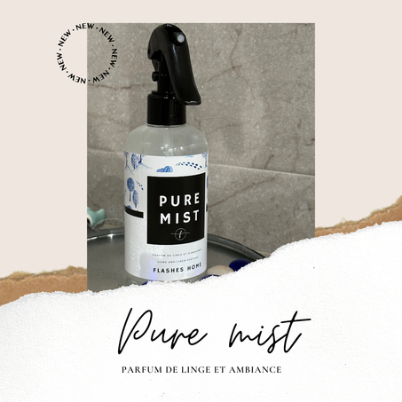 Parfum de linge et ambiance PURE MIST