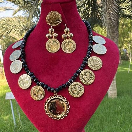 عقد صرع 10 الويزات  مع خاتم وتونك كهدية