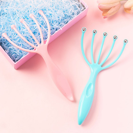 جهاز تدليك الرأس بخمس مخالب لفروة الرأس