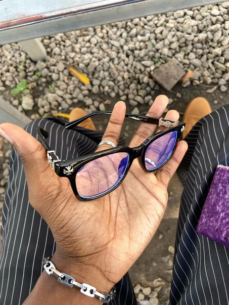 Chrome Hearts – Lunettes noires
