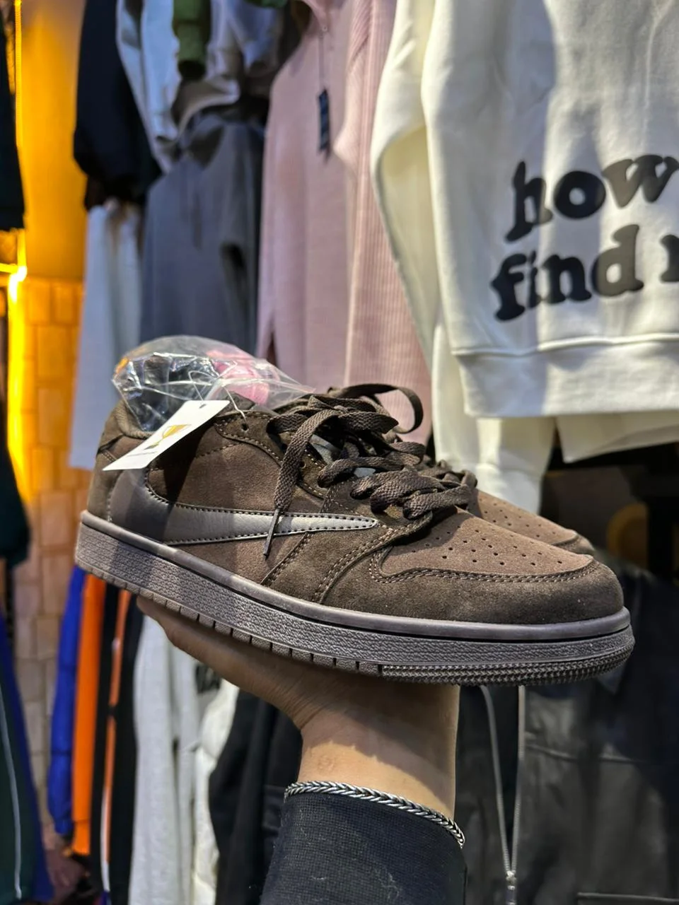 Travis Scott x Air Jordan 1 Low OG SP Velvet Brown
