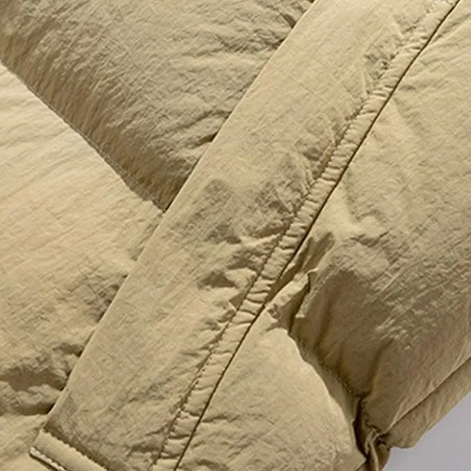 Men's Down Vest, Padded Jacket, Standing Collar