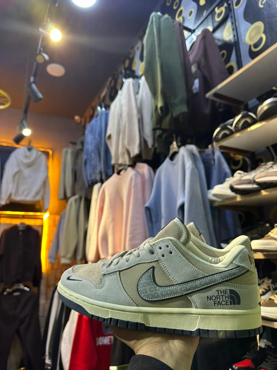 Nike x The North Face SB Dunk Low-GRY