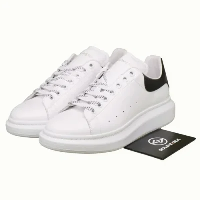 Alexander McQueen Cowhide Baskets basses Homme Blanc 553680-WHGP5-9061