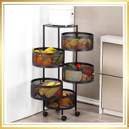 Étagère rotative de cuisine