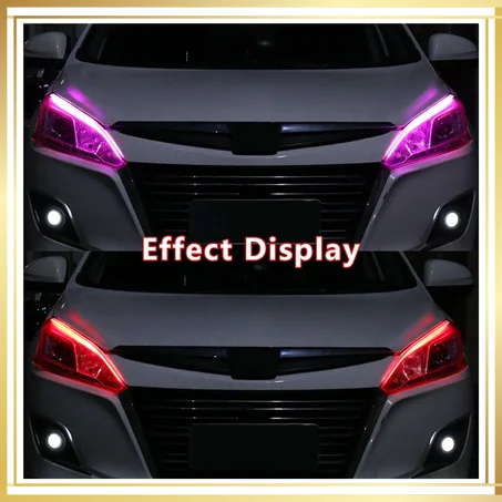 Feux de jour LED DRL pour voiture, étanches