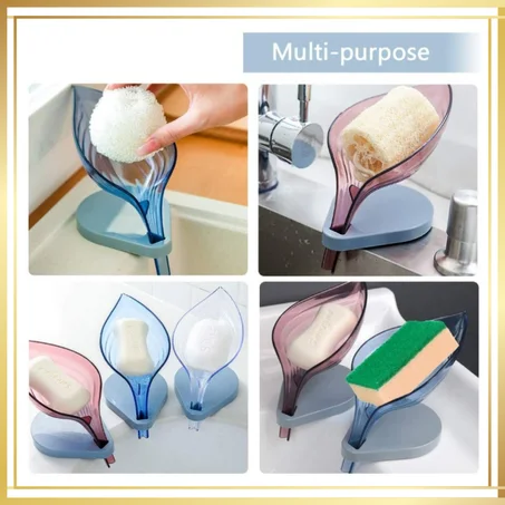 حاملة الصابون والإسفنج العملي