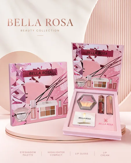 Bella Rosa - Coffret Maquillage Complet