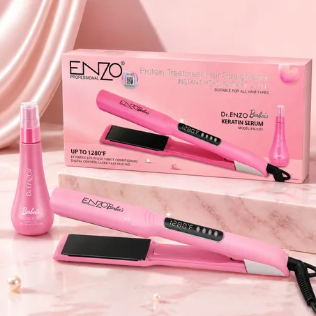 ENZO Professionel - Lisseur cheveux Barbie