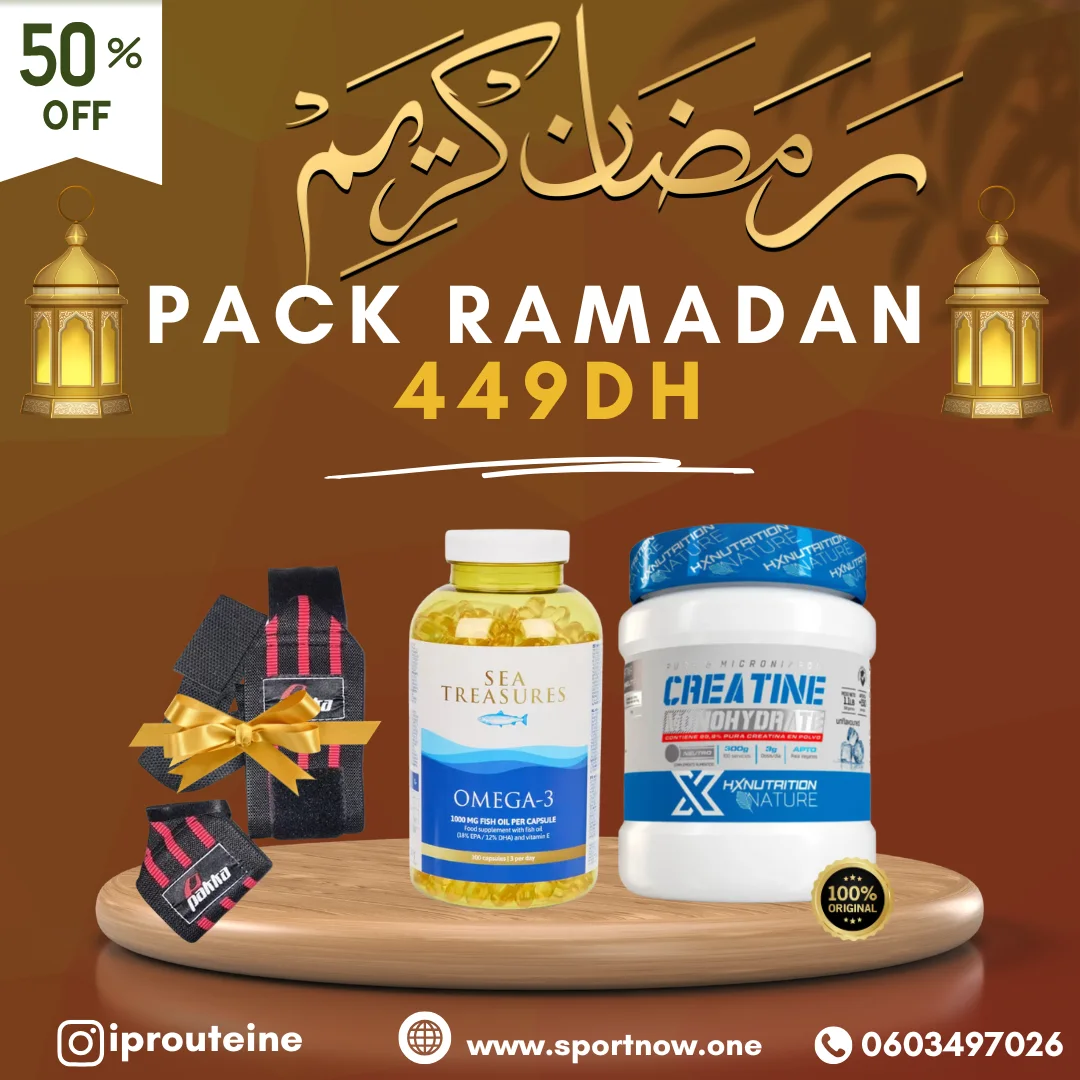 Pack Créatine & Oméga-3 Performance