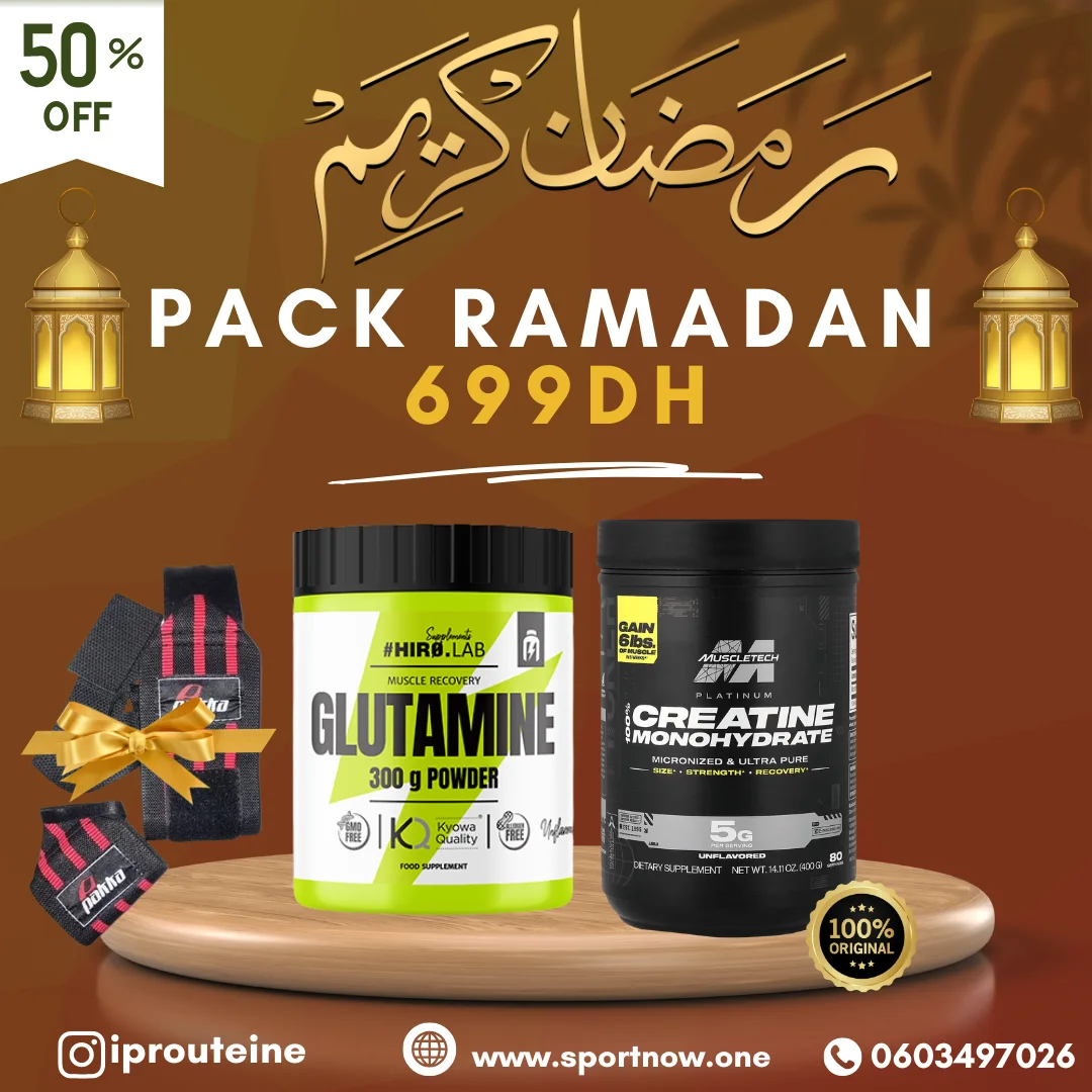Pack Créatine + Glutamine Sport