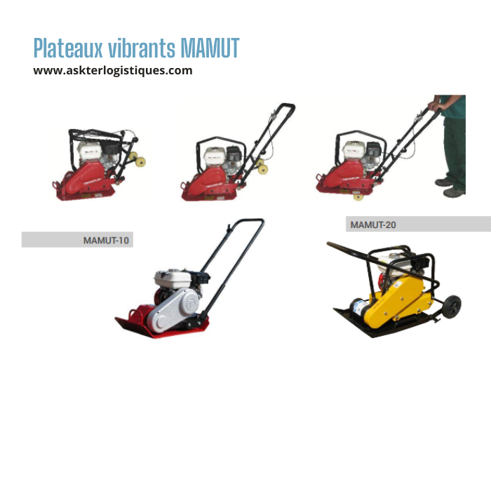 Plateaux vibrants MAMUT