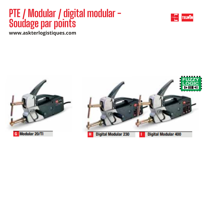 PTE / Modular / digital modular - Soudage par points