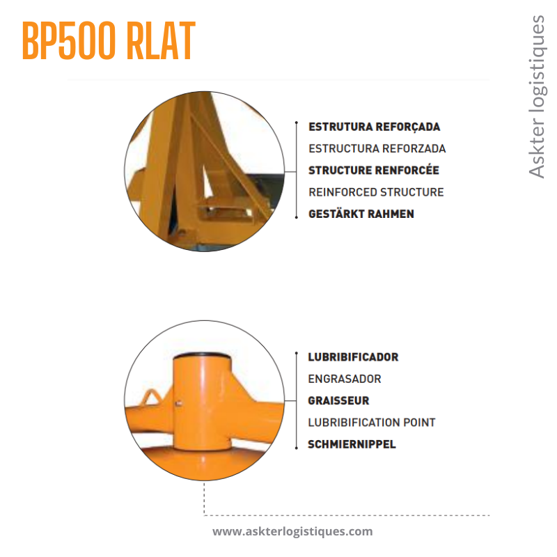 BP 500 RLAT - BÉTONNIÈRE PROFESSIONNEL TRACTABLE