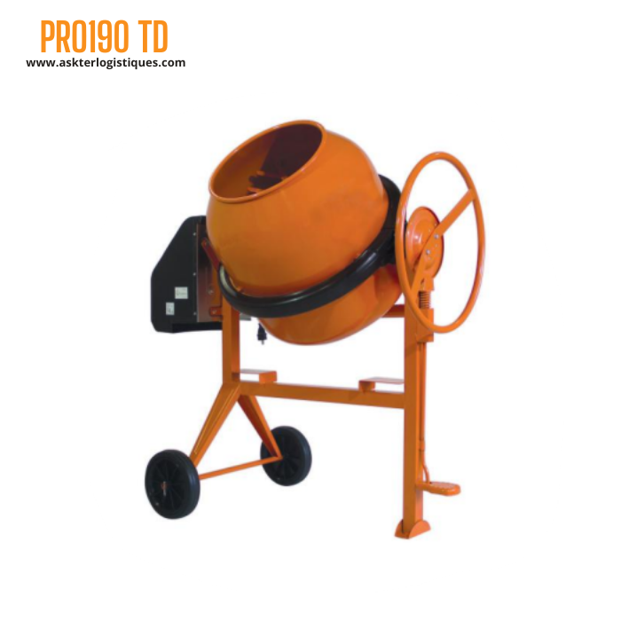 PRO190 TD - BÉTONNIÈRE PROFESSIONNEL FRÉNAGE PAR DISQUE