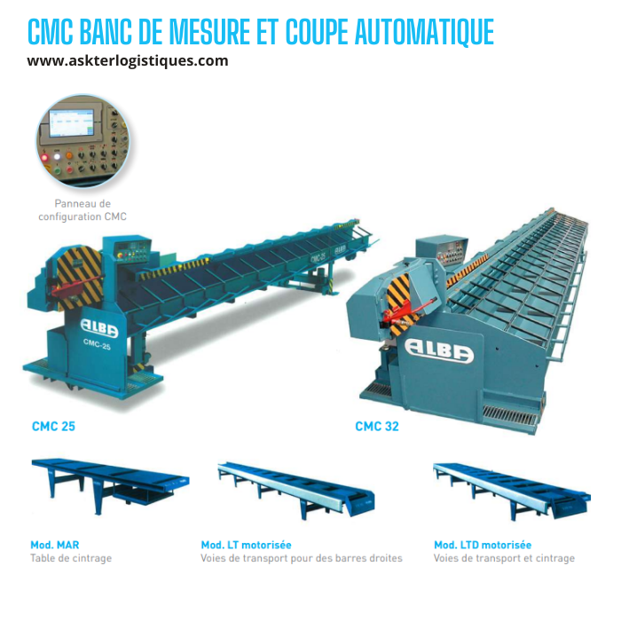 CMC BANC DE MESURE ET COUPE AUTOMATIQUE