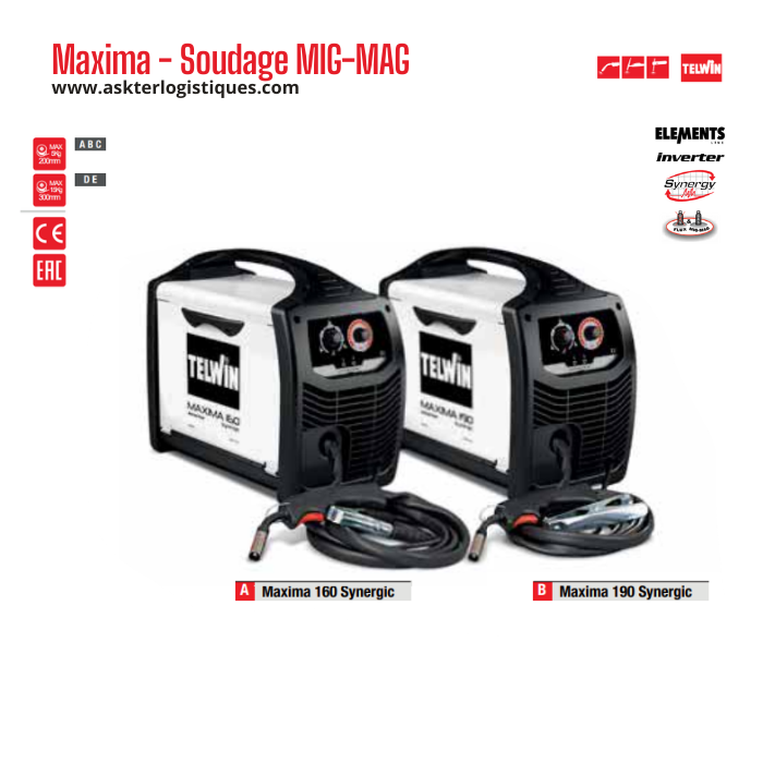 Maxima - Soudage MIG-MAG