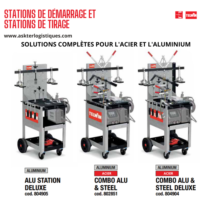 STATIONS DE DÉMARRAGE ET STATIONS DE TIRAGE