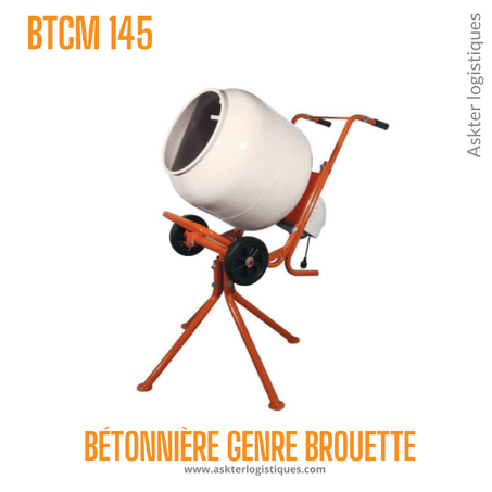 BTCM 145 - BÉTONNIÈRE GENRE BROUETTE