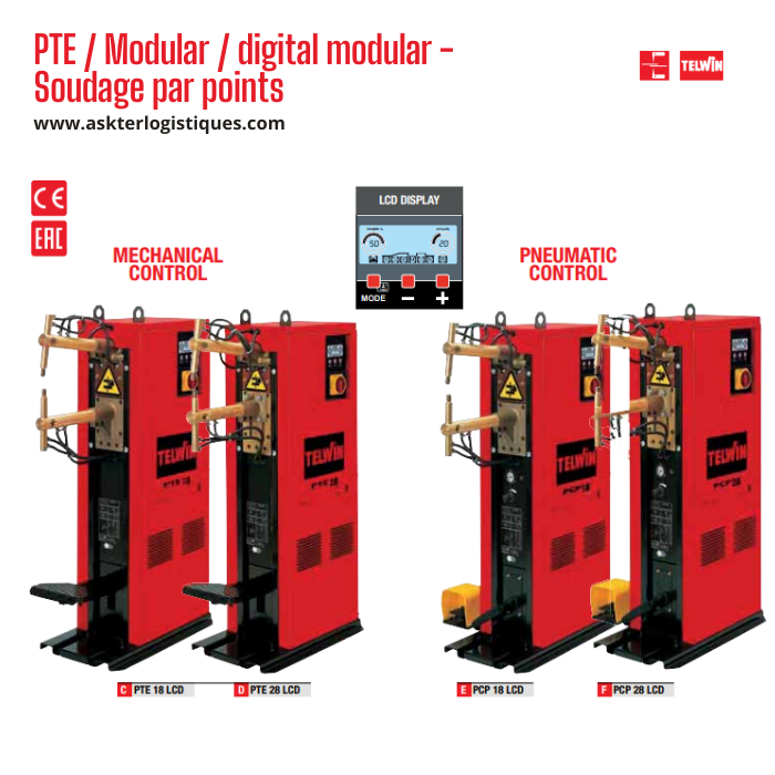 PTE / Modular / digital modular - Soudage par points