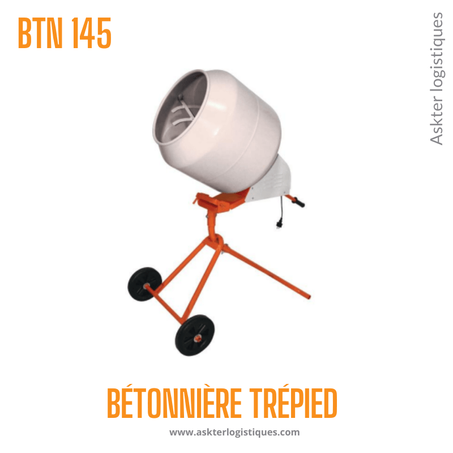 BTN 145 - BÉTONNIÈRE TRÉPIED