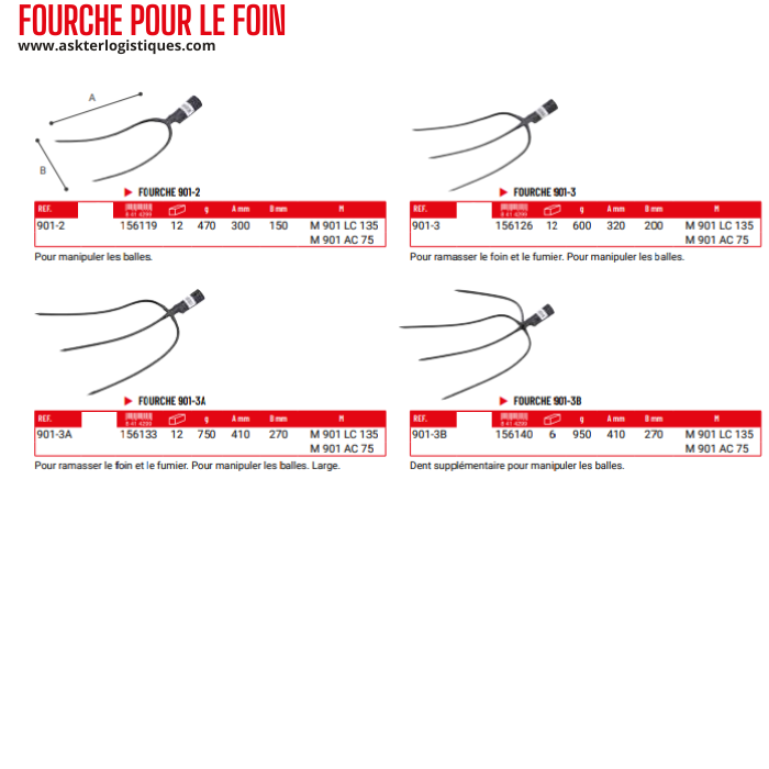 FOURCHE POUR LE FOIN