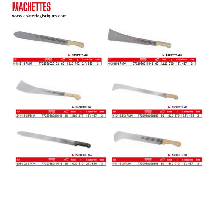 MACHETTES