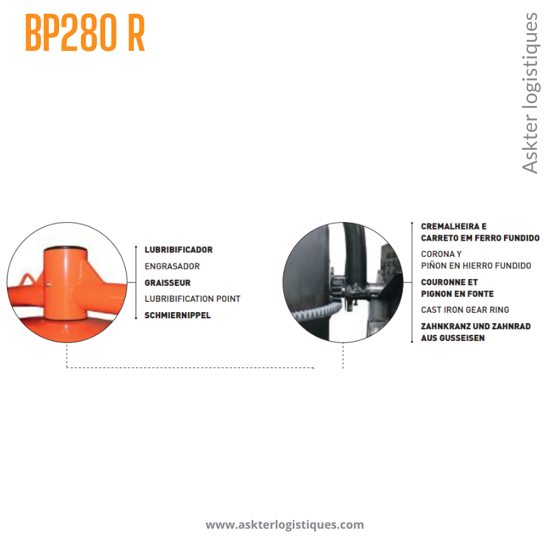 BP 280 R - BÉTONNIÈRE PROFESSIONNEL TRACTABLE