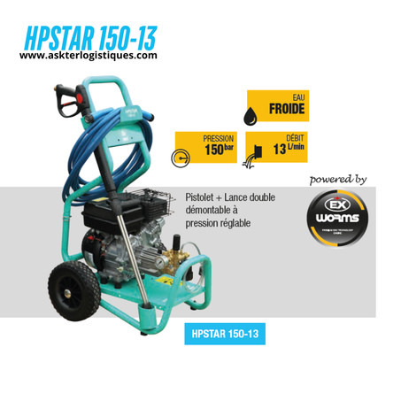 HPSTAR 150-13 - Moteur à essence, eau froide