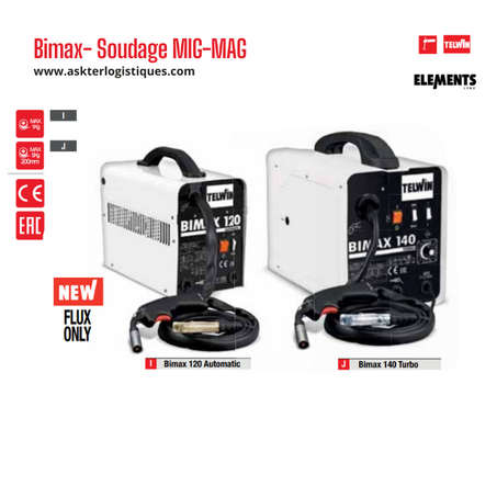 Bimax- Soudage MIG-MAG