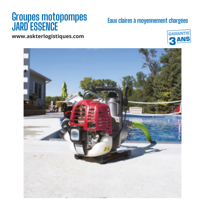 Groupes motopompes JARD ESSENCE