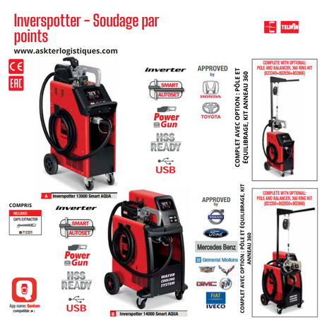 Inverspotter - Soudage par points