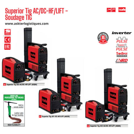 Superior Tig AC/DC-HF/LIFT - Soudage TIG