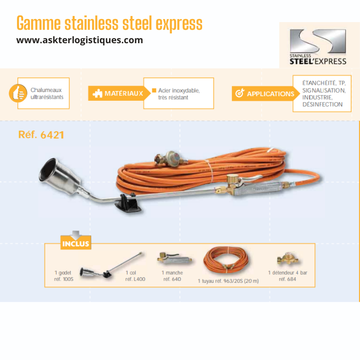 Gamme stainless steel express