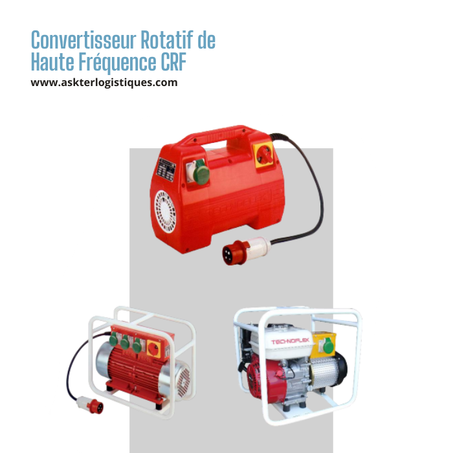 Convertisseur Rotatif de Haute Fréquence CRF