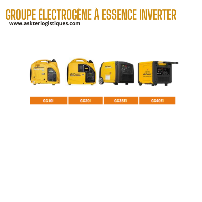 GROUPE ÉLECTROGÈNE À ESSENCE INVERTER