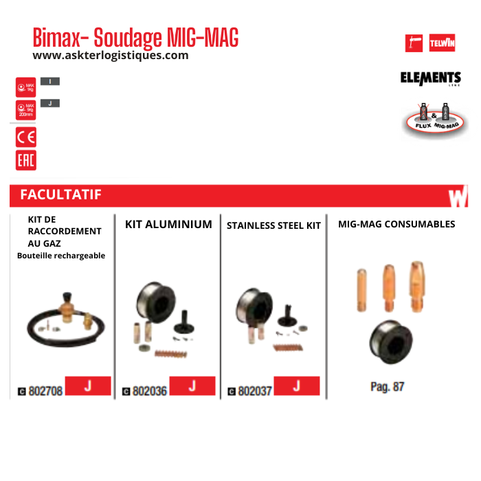 Bimax- Soudage MIG-MAG