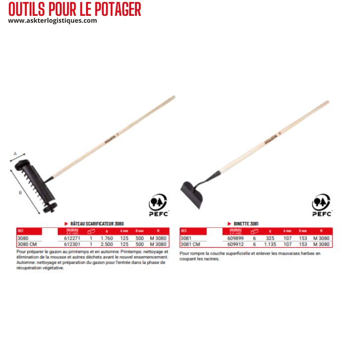 OUTILS POUR LE POTAGER