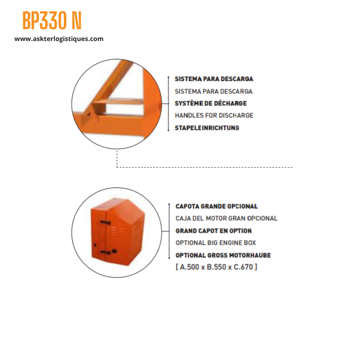 BP330 N - BÉTONNIÈRE PROFESSIONNEL