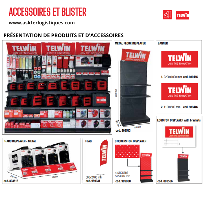 ACCESSOIRES ET BLISTER