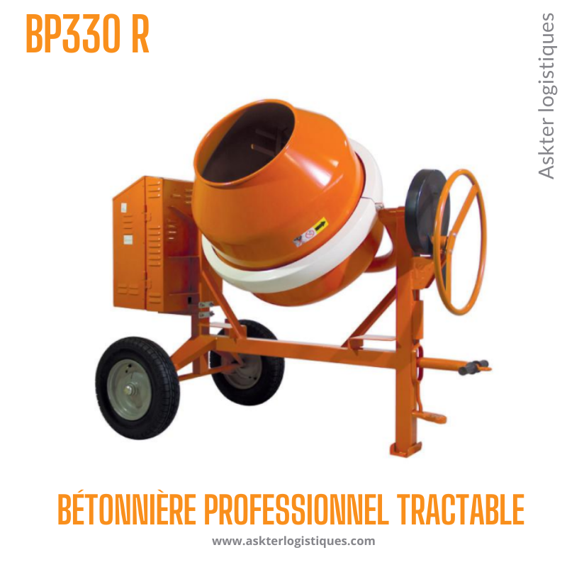 BP 330 R - BÉTONNIÈRE PROFESSIONNEL TRACTABLE