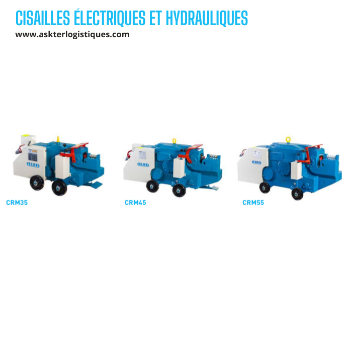 CISAILLES ÉLECTRIQUES ET HYDRAULIQUES