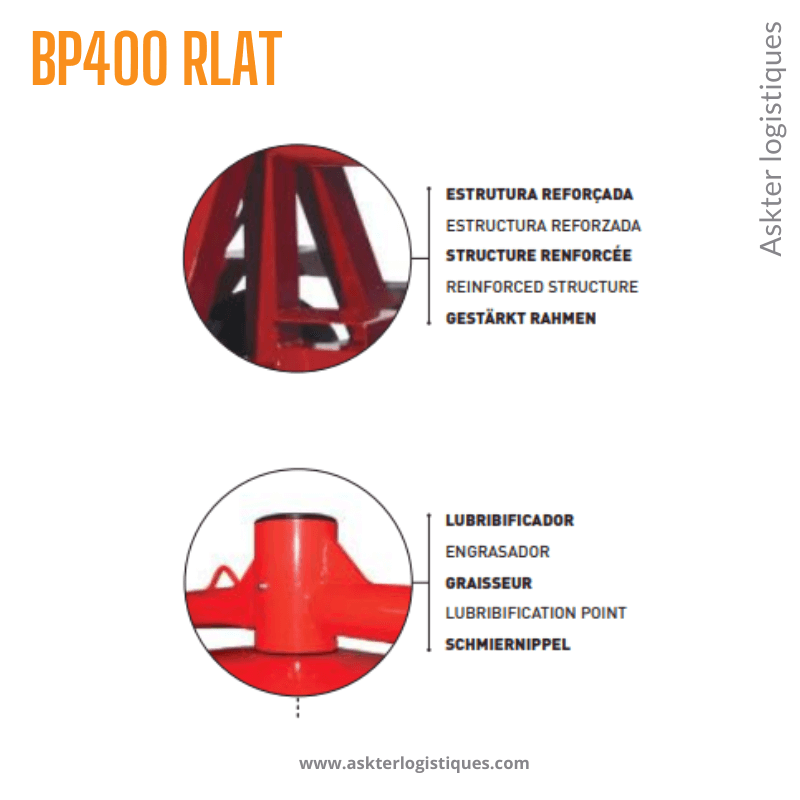 BP 400 RLAT - BÉTONNIÈRE PROFESSIONNEL TRACTABLE