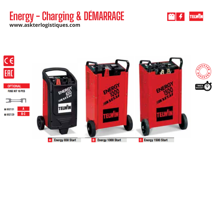 Energy - Charging & DÉMARRAGE