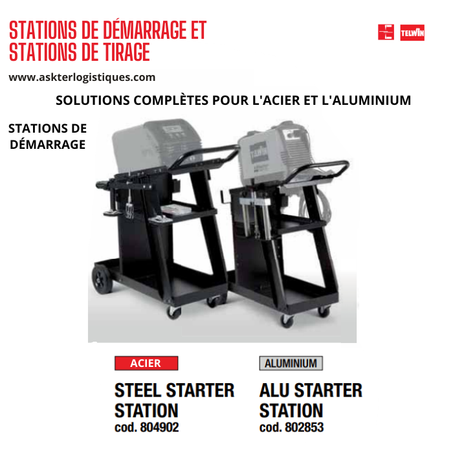 STATIONS DE DÉMARRAGE ET STATIONS DE TIRAGE