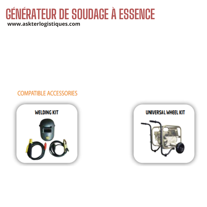 GÉNÉRATEUR DE SOUDAGE À ESSENCE