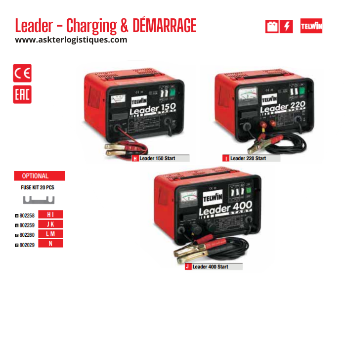 Leader - Charging & DÉMARRAGE